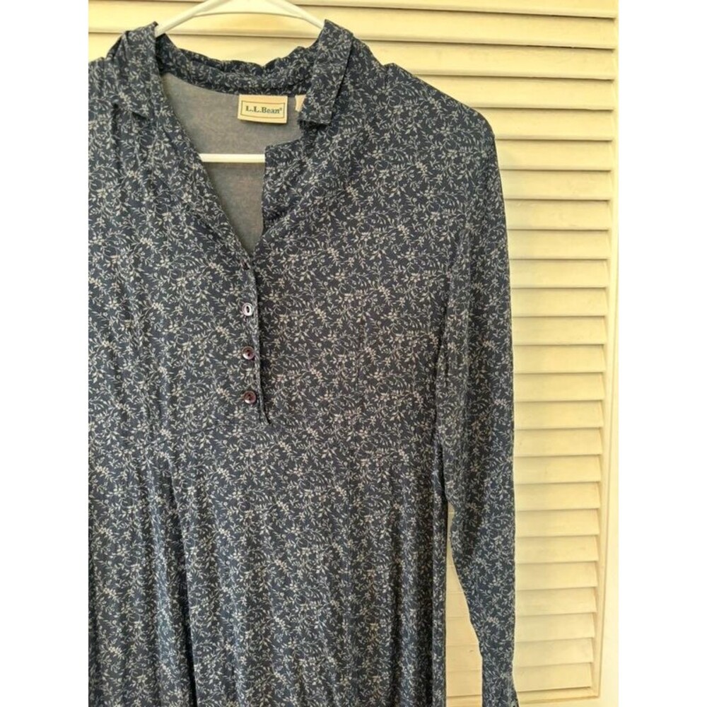 Vintage L.L. Bean Floral Maxi Dress